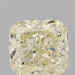 2.77 ct Cushion YELLOW SI1 IGI Certified Lab Grown Diamond