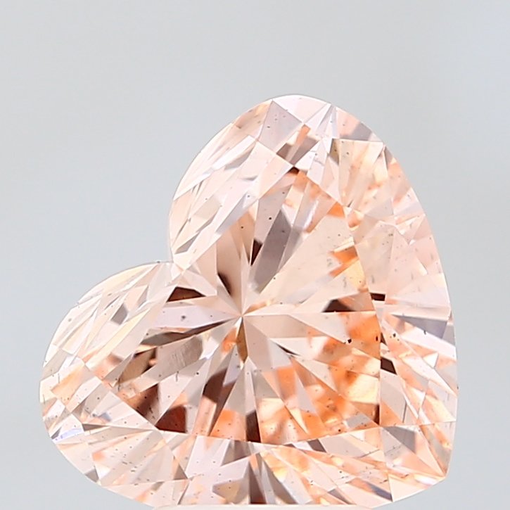 4.05 ct Heart PINK SI1 IGI Certified Lab Grown Diamond