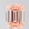 3.91 ct Emerald PINK VS1 IGI Certified Lab Grown Diamond