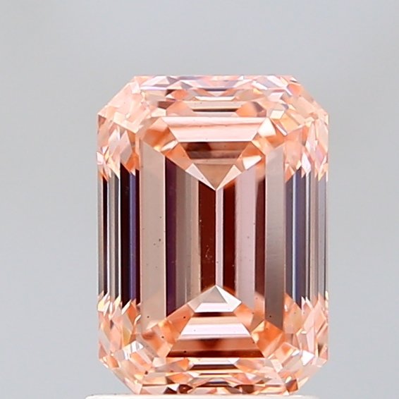 1.88 ct Emerald PINK VS2 IGI Certified Lab Grown Diamond