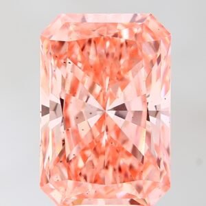 9.08 ct Radiant PINK SI1 IGI Certified Lab Grown Diamond