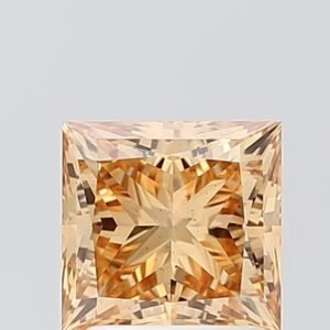 1.82 ct Princess YELLOW VS2 IGI Certified Lab Grown Diamond