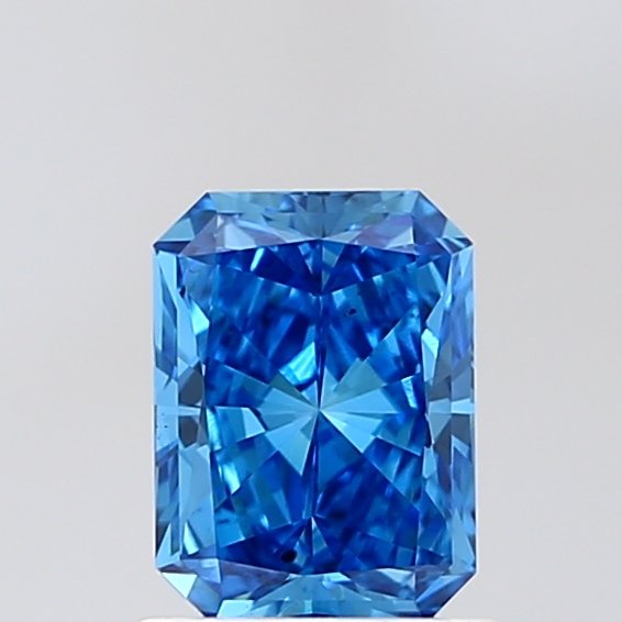 1.01 ct Radiant BLUE VS2 IGI Certified Lab Grown Diamond
