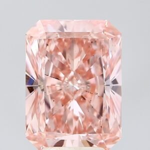 4.06 ct Radiant PINK VS2 IGI Certified Lab Grown Diamond