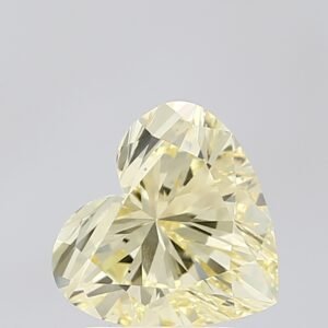 2.03 ct Heart YELLOW VS1 IGI Certified Lab Grown Diamond