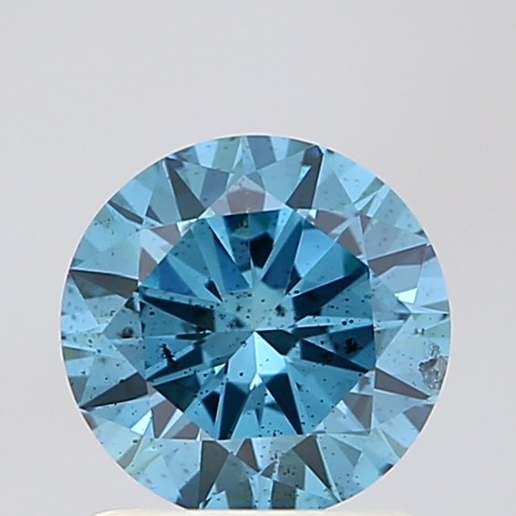 1.00 ct Round BLUE SI2 IGI Certified Lab Grown Diamond