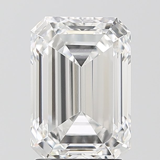 3.04 ct Emerald D IF IGI Certified Lab Grown Diamond