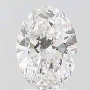2.10 ct Oval D VVS1 IGI Certified Lab Grown Diamond