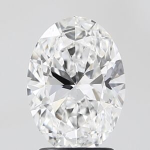 2.05 ct Oval D VVS1 IGI Certified Lab Grown Diamond