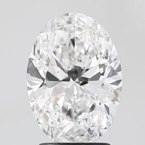 2.08 ct Oval E VVS1 IGI Certified Lab Grown Diamond