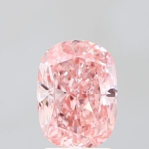 2.85 ct Cushion PINK VS1 IGI Certified Lab Grown Diamond
