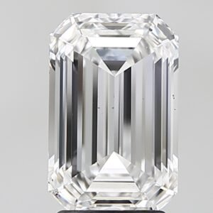 3.10 ct Emerald E VVS2 IGI Certified Lab Grown Diamond