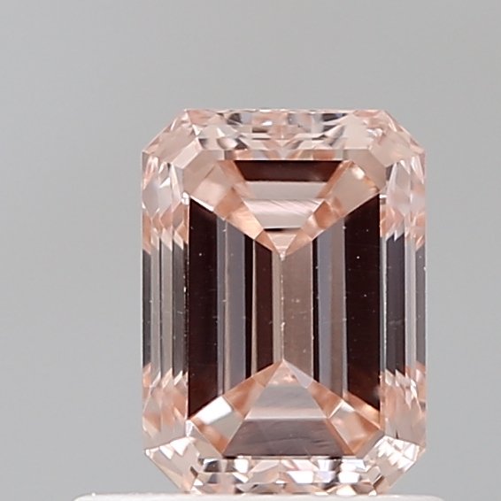 0.68 ct Emerald PINK VS2 IGI Certified Lab Grown Diamond