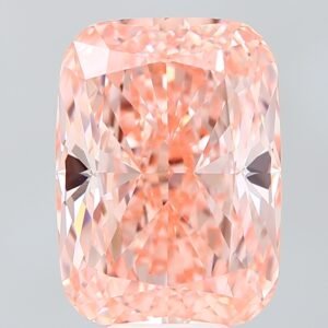 9.04 ct Cushion PINK VVS2 IGI Certified Lab Grown Diamond