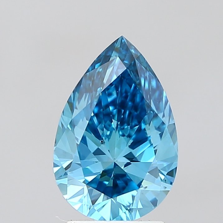 2.00 ct Pear BLUE VS2 IGI Certified Lab Grown Diamond