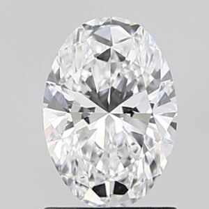 1.03 ct Oval D VVS2 IGI Certified Lab Grown Diamond