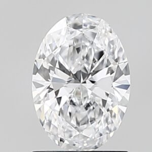 1.00 ct Oval D VVS2 IGI Certified Lab Grown Diamond