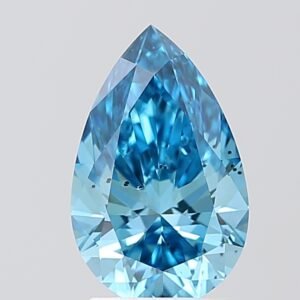 2.09 ct Pear BLUE SI2 IGI Certified Lab Grown Diamond