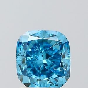 1.00 ct Cushion BLUE SI1 IGI Certified Lab Grown Diamond