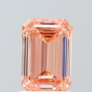 1.03 ct Emerald PINK VS1 IGI Certified Lab Grown Diamond