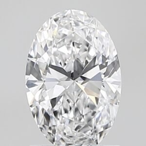 1.08 ct Oval D VVS2 IGI Certified Lab Grown Diamond