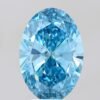 5.00 ct Oval BLUE VS2 IGI Certified Lab Grown Diamond