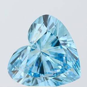 2.93 ct Heart BLUE VS2 IGI Certified Lab Grown Diamond