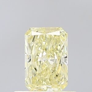 0.56 ct Radiant YELLOW VS1 IGI Certified Lab Grown Diamond