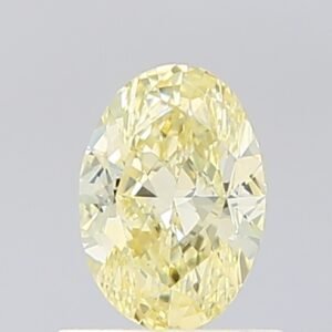 0.90 ct Oval YELLOW VS1 IGI Certified Lab Grown Diamond
