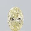 0.52 ct Oval YELLOW VVS2 IGI Certified Lab Grown Diamond