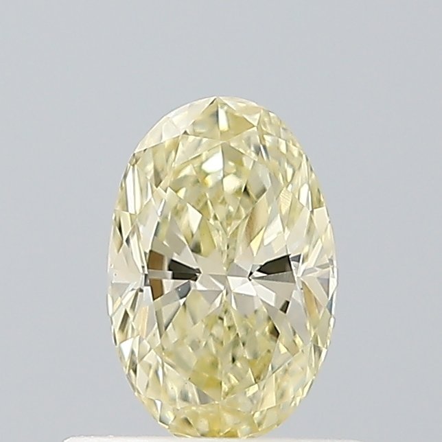 0.52 ct Oval YELLOW VVS2 IGI Certified Lab Grown Diamond