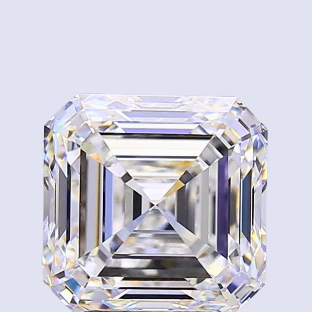 Asscher Cut Loose Lab Grown Diamond Vintage Step Cut – Mira Art Collection