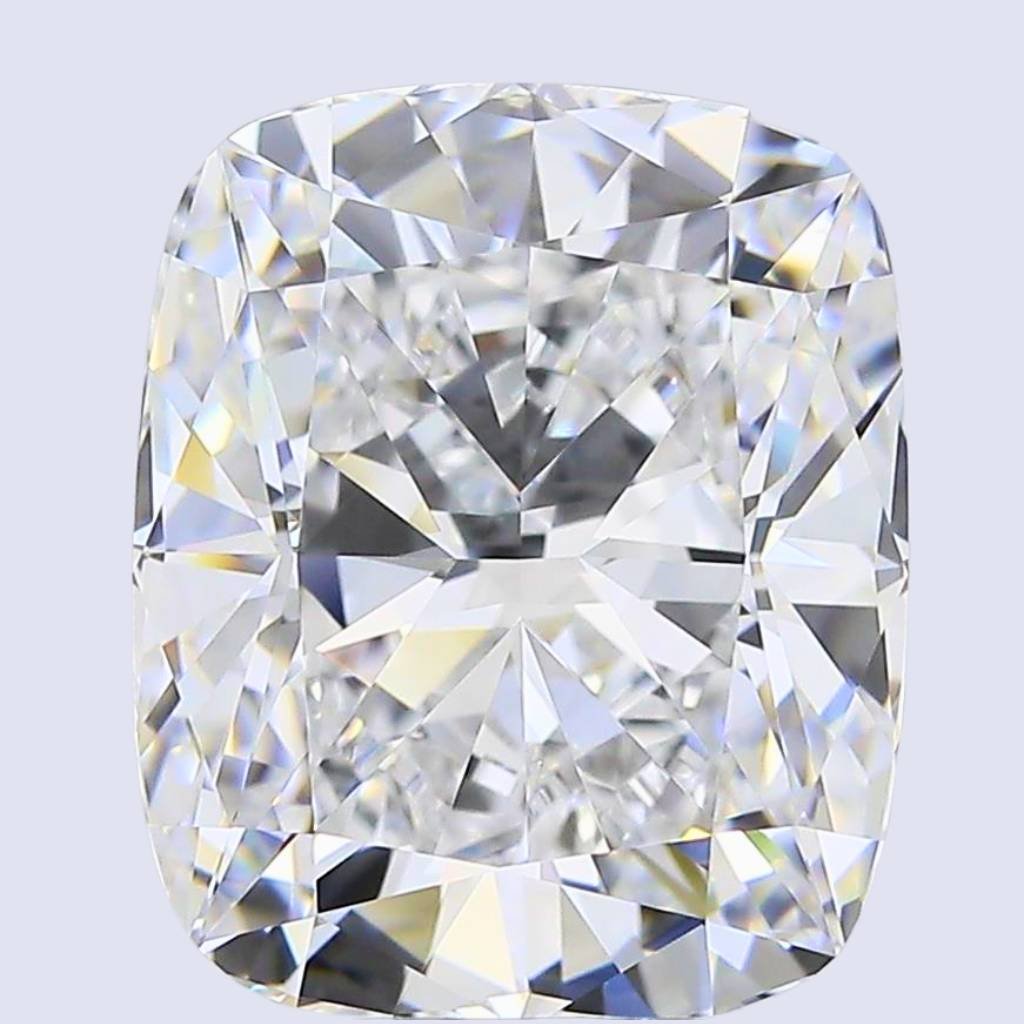 Cushion Cut Loose Lab Grown Diamond with Soft Corners – Mira Art Collection