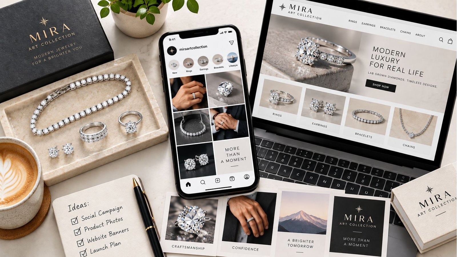 Marketing strategy incorporating pop culture diamonds visibility