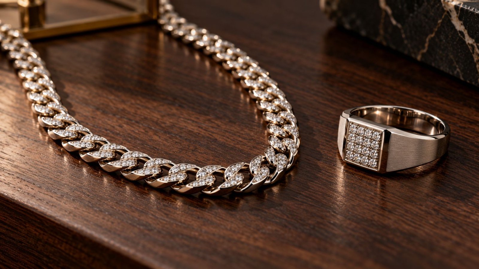 Understated men's jewelry styles popular for Father's Day gifting