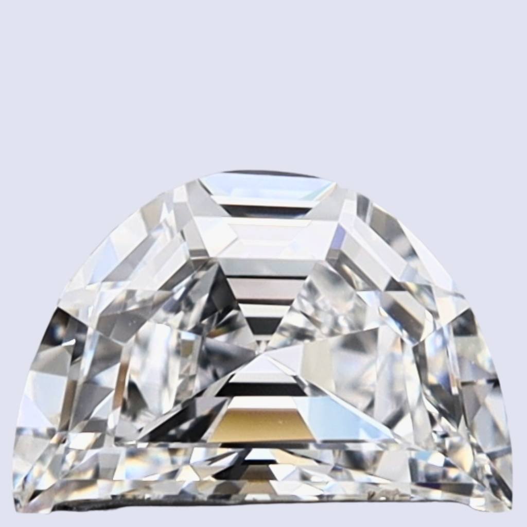 Half Moon Cut Loose Lab Grown Diamond Side Stone – Mira Art Collection