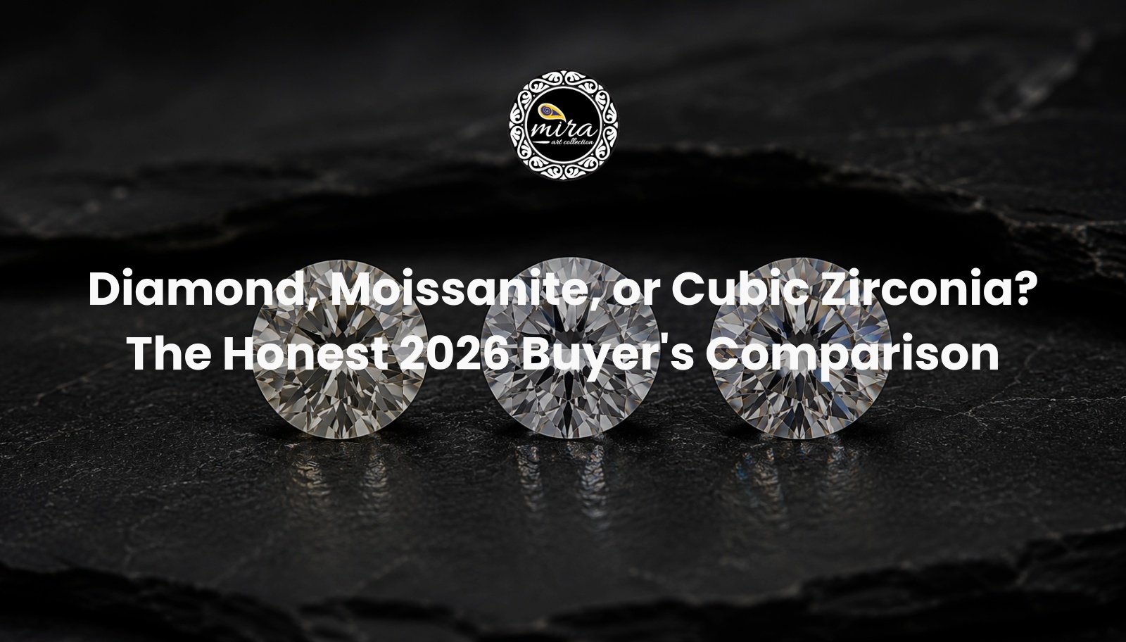 Diamond alternatives guide comparing lab grown diamond, moissanite, and cubic zirconia sparkle