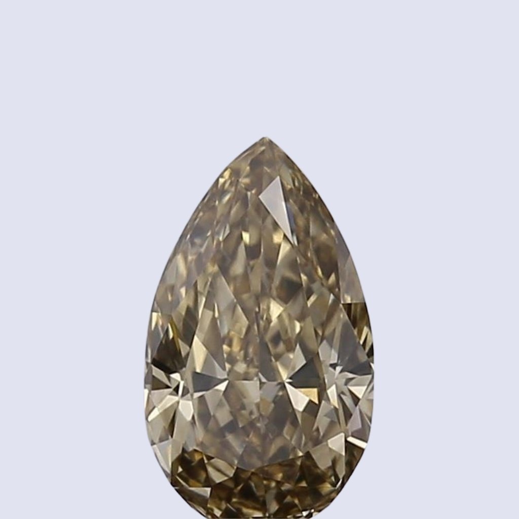 Pear Grey Lab Grown Diamond – Fancy Grey Color | Mira Art Collection