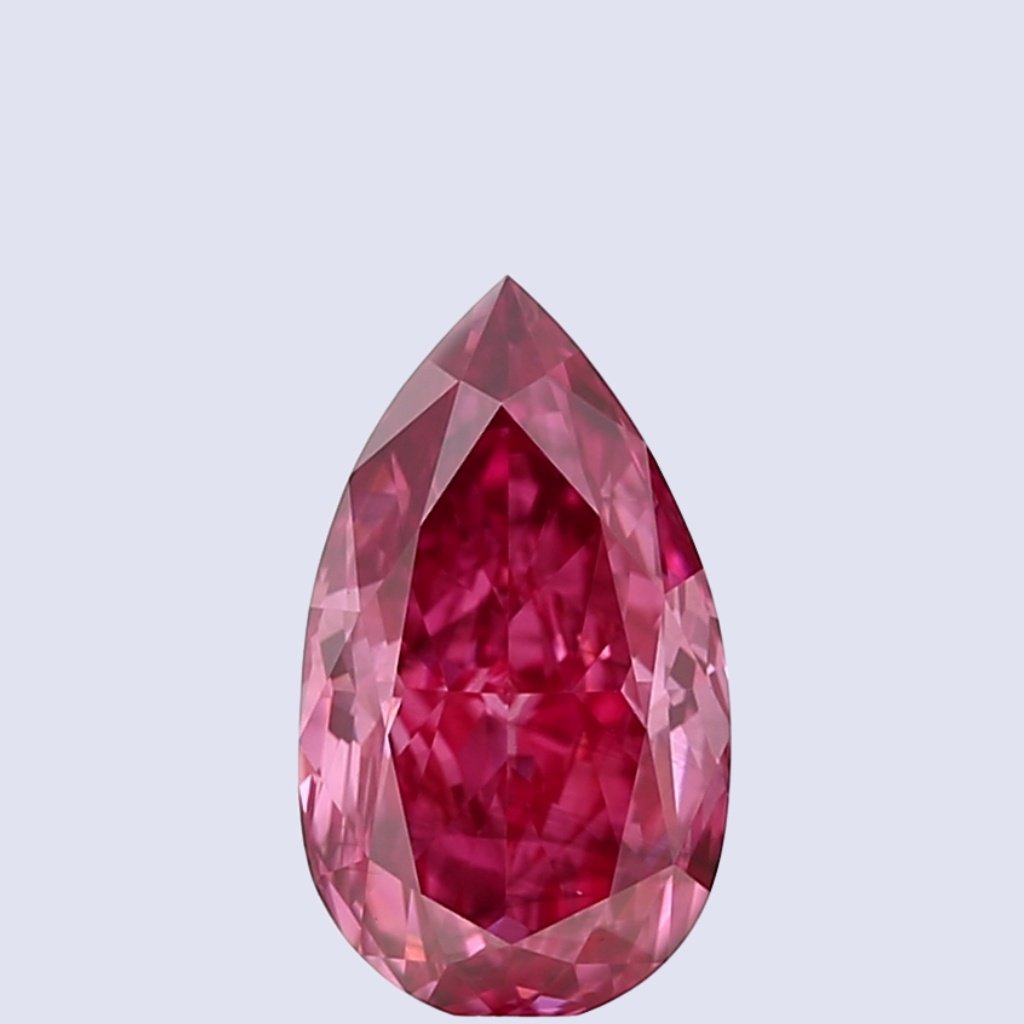 Pear Pink Lab Grown Diamond – Fancy Pink Color | Mira Art Collection