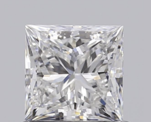 2.10 ct Princess D VVS2 IGI Certified Lab Grown Diamond