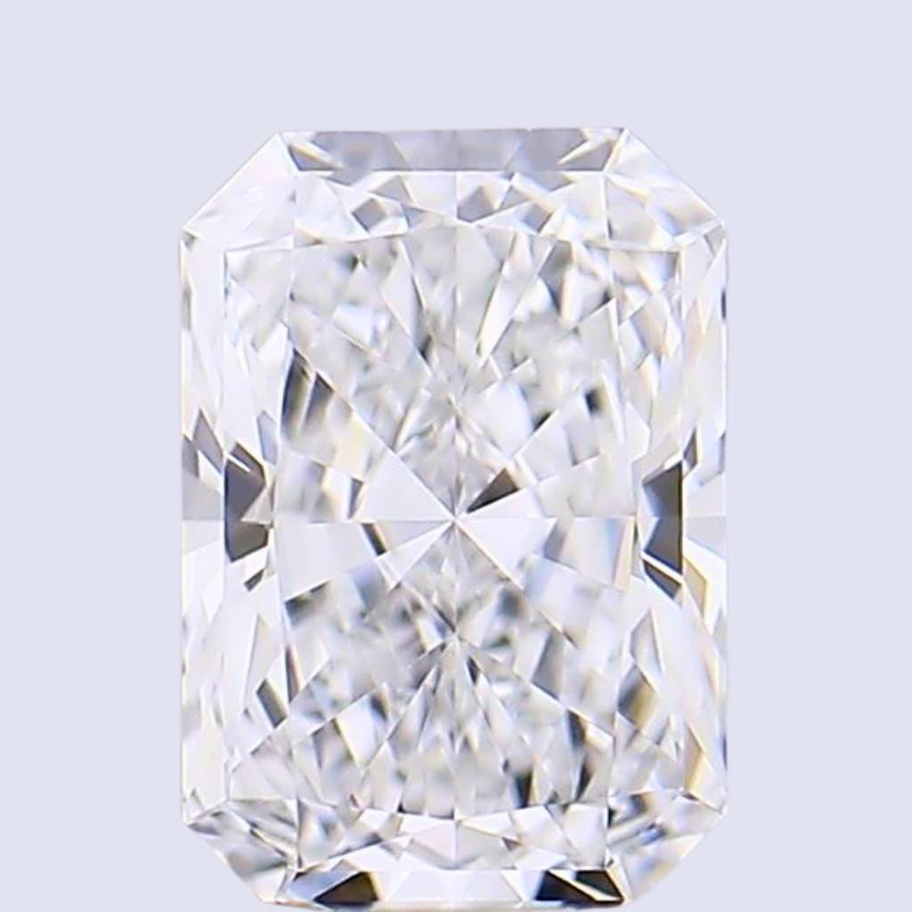 Radiant Cut Loose Lab Grown Diamond with Brilliant Facets – Mira Art Collection