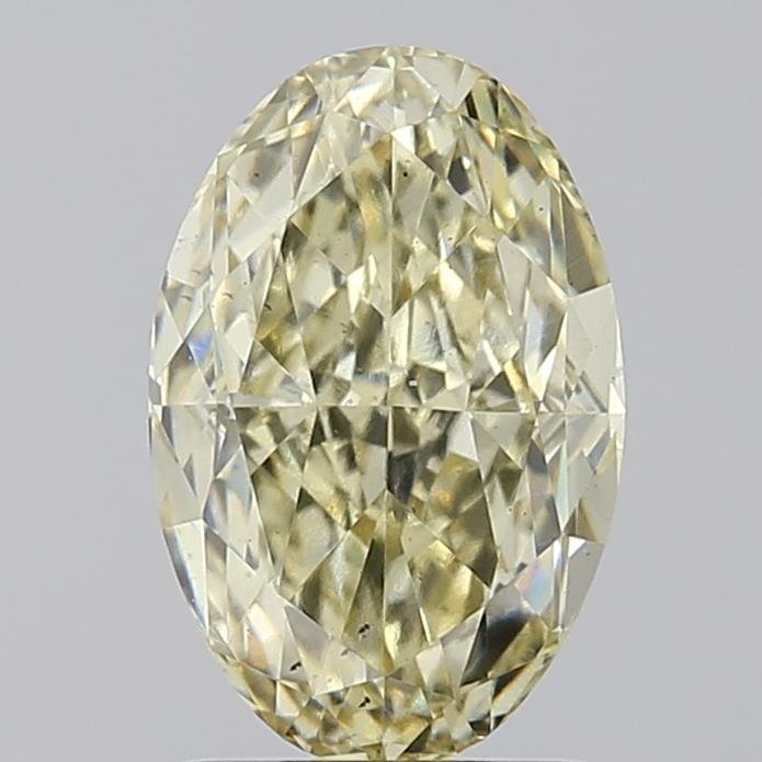 1.79 ct Oval YELLOW VS2 IGI Certified Lab Grown Diamond