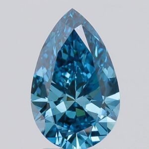 2.00 ct Pear BLUE VS2 IGI Certified Lab Grown Diamond