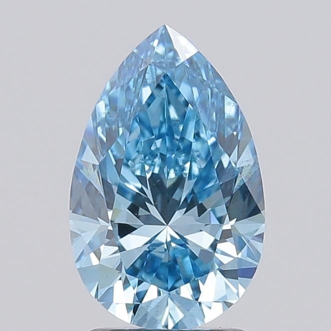 2.00 ct Pear BLUE VS2 IGI Certified Lab Grown Diamond