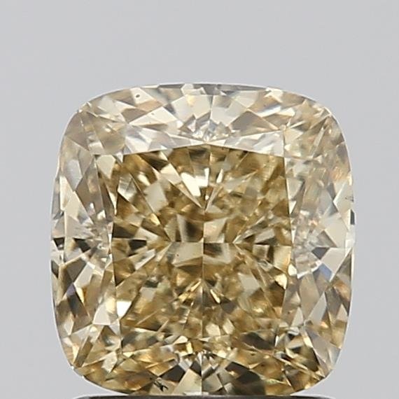 1.52 ct Cushion YELLOW VS2 IGI Certified Lab Grown Diamond