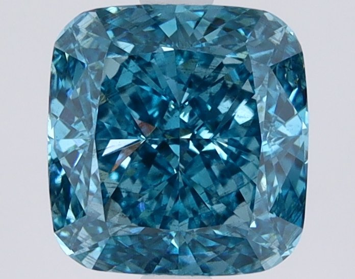 2.04 ct Cushion BLUE VS2 IGI Certified Lab Grown Diamond