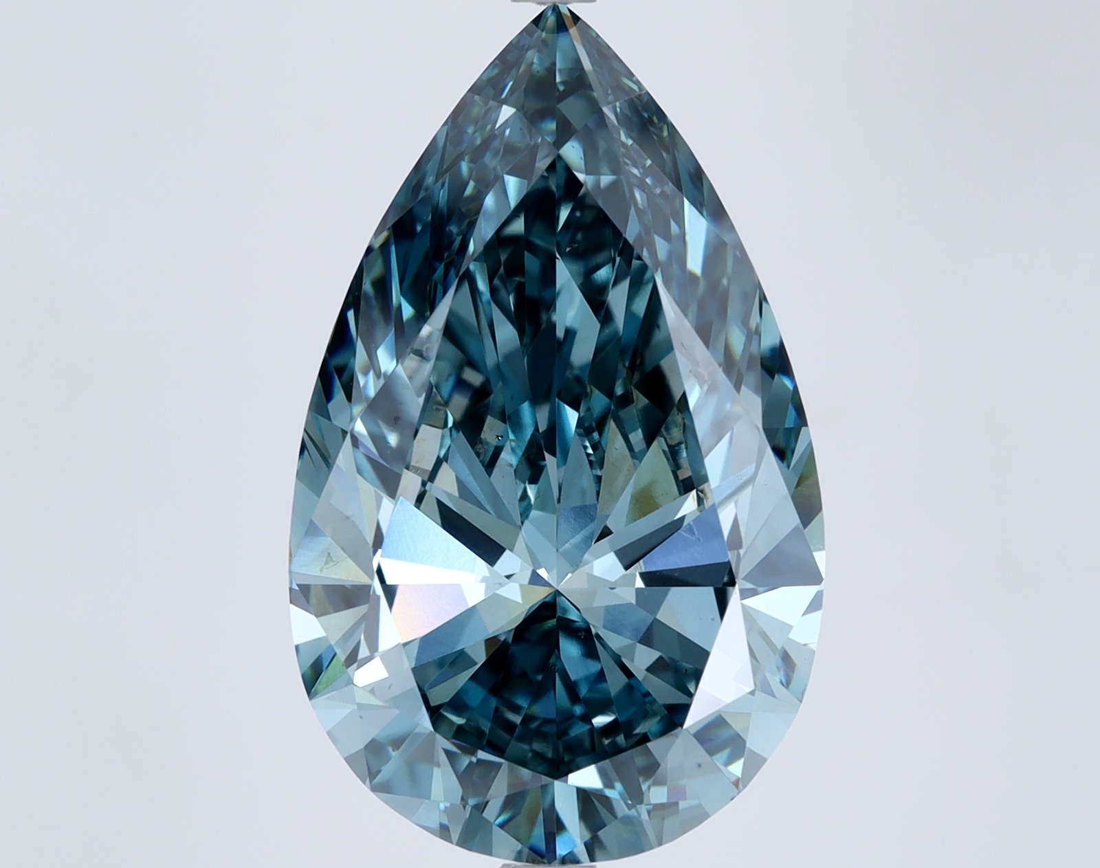 9.07 ct Pear BLUE VS1 IGI Certified Lab Grown Diamond