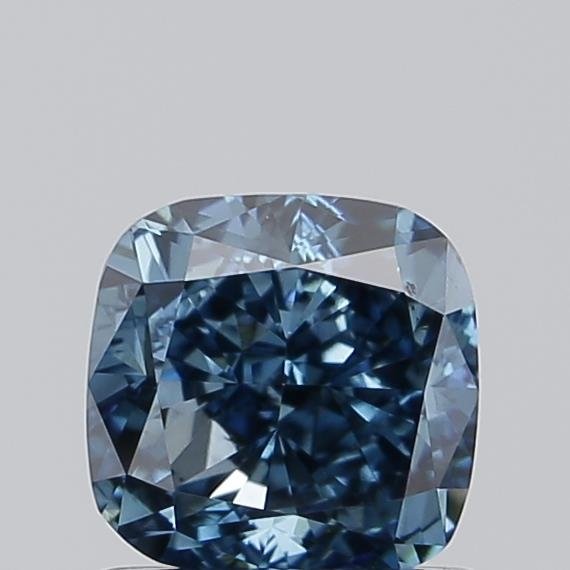 1.00 ct Cushion BLUE VS2 IGI Certified Lab Grown Diamond