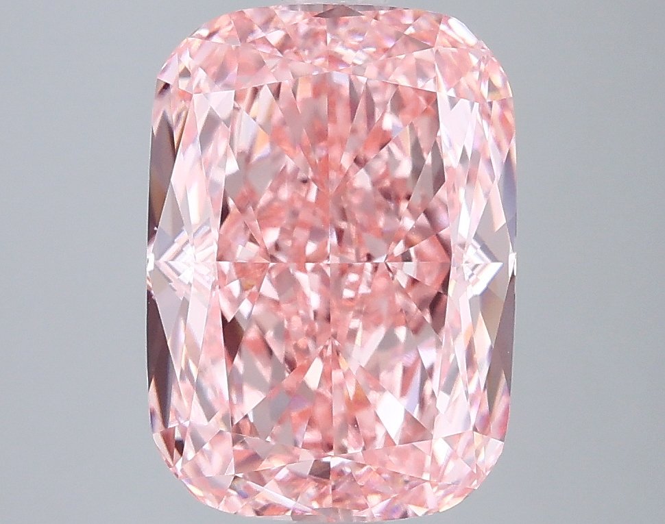 4.07 ct Cushion PINK VVS2 IGI Certified Lab Grown Diamond