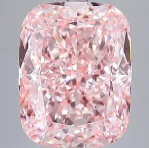 8.00 ct Cushion PINK VS2 IGI Certified Lab Grown Diamond